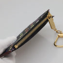 LOUIS VUITTON Monogram Pochette Cles NM Coin Purse Black M60279 Auth 131837-6