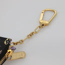 LOUIS VUITTON Monogram Pochette Cles NM Coin Purse Black M60279 Auth 131837-7