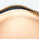 LOUIS VUITTON Multicolor Pochette Cles Münztäschchen Schwarz M13664 LV Auth 131839V-10