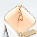 LOUIS VUITTON Multicolor Pochette Cles Muntbuidel Wit M92655 LV Auth 131840V-18