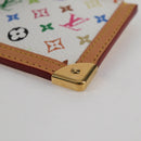 LOUIS VUITTON Multicolor Pochette Cles Muntbuidel Wit M92655 LV Auth 131840V-14