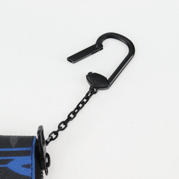 LOUIS VUITTON Eclipse Multicolor Pochette Cles Coin Purse M81795 Auth 131843M