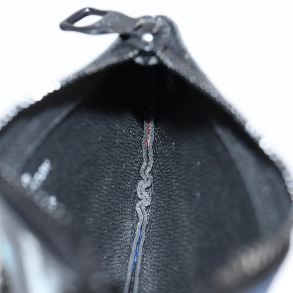 LOUIS VUITTON Eclipse Multicolor Pochette Cles Coin Purse M81795 Auth 131843M