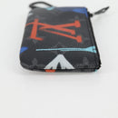 LOUIS VUITTON Eclipse Multicolor Pochette Cles Coin Purse M81795 Auth 131843M-4