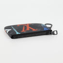 LOUIS VUITTON Eclipse Multicolor Pochette Cles Coin Purse M81795 Auth 131843M-5