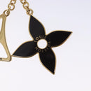 LOUIS VUITTON Porte Cles Puzzle Charm metal Gold M65218 LV Auth 131845-3