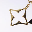 LOUIS VUITTON Porte Cles Puzzle Charm metal Gold M65218 LV Auth 131845-4