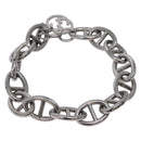 GUCCI Anchor Chain Bracelet metal Silver Auth 131854-1
