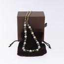 LOUIS VUITTON Collier Climie Arriva Necklace metal Gold Tone M66772 Auth 131857V-10