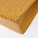 LOUIS VUITTON Epi Malesherbes Hand Bag Tassili Yellow Jonne M52379 Auth 131865-16