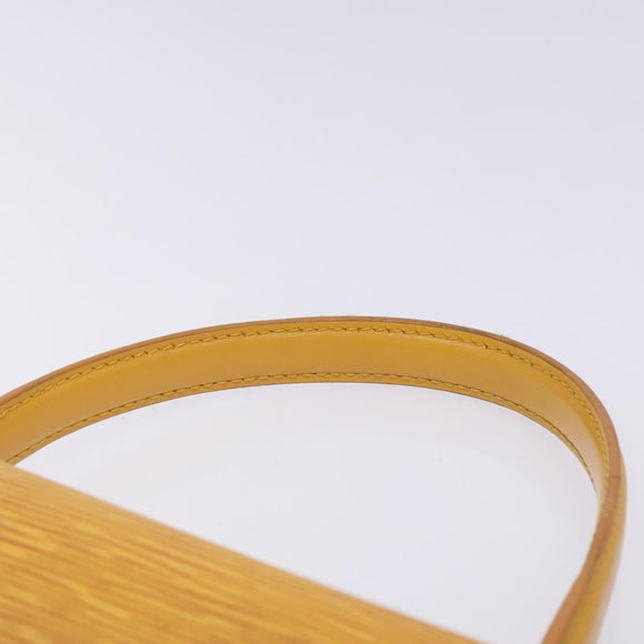 LOUIS VUITTON Epi Malesherbes Hand Bag Tassili Yellow Jonne M52379 Auth 131865