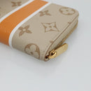LOUIS VUITTON Monopanum Zippy Coin Purse Coin Purse Beige M82691 LV Auth 131875-15