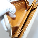 LOUIS VUITTON Monopanum Zippy Coin Purse Coin Purse Beige M82691 LV Auth 131875-18
