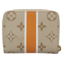 LOUIS VUITTON Monopanum Zippy Coin Purse Coin Purse Beige M82691 LV Auth 131875-2