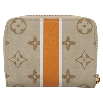 LOUIS VUITTON Monopanum Zippy Coin Purse Coin Purse Beige M82691 LV Auth 131875 - 0