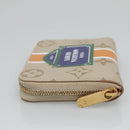 LOUIS VUITTON Monopanum Zippy Coin Purse Coin Purse Beige M82691 LV Auth 131875-3