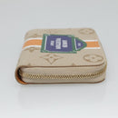 LOUIS VUITTON Monopanum Zippy Coin Purse Coin Purse Beige M82691 LV Auth 131875-4