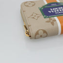 LOUIS VUITTON Monopanum Zippy Coin Purse Coin Purse Beige M82691 LV Auth 131875-14
