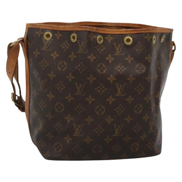 LOUIS VUITTON Monogram Petit Noe Shoulder Bag M42226 LV Auth 131880