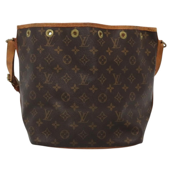 LOUIS VUITTON Monogram Petit Noe Shoulder Bag M42226 LV Auth 131880