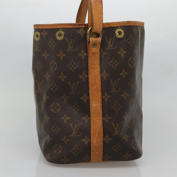 LOUIS VUITTON Monogram Petit Noe Shoulder Bag M42226 LV Auth 131880