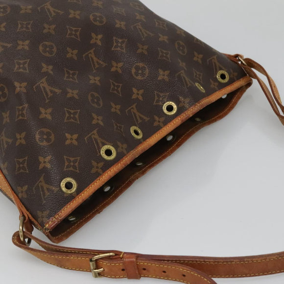 LOUIS VUITTON Monogram Petit Noe Shoulder Bag M42226 LV Auth 131880
