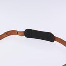 MCM Logogram Vicetos Shoulder Bag PVC Brown Gold Auth 131889-8