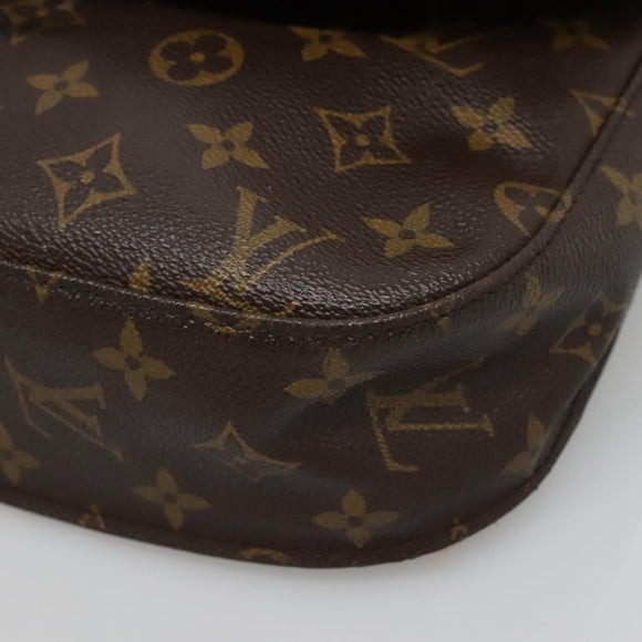 LOUIS VUITTON Monogram Saint Cloud GM Shoulder Bag M51242 LV Auth 131893
