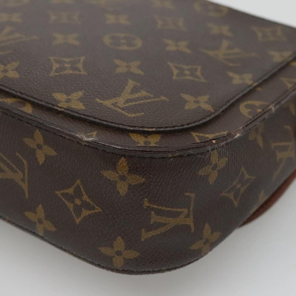 LOUIS VUITTON Monogram Saint Cloud GM Shoulder Bag M51242 LV Auth 131893