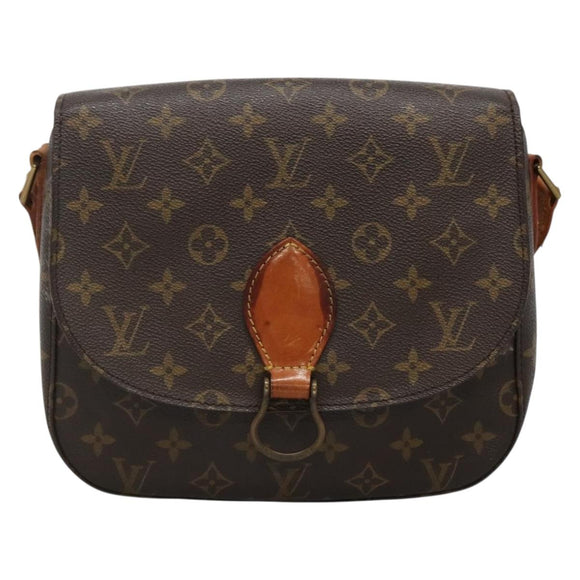 LOUIS VUITTON Monogram Saint Cloud GM Shoulder Bag M51242 LV Auth 131893