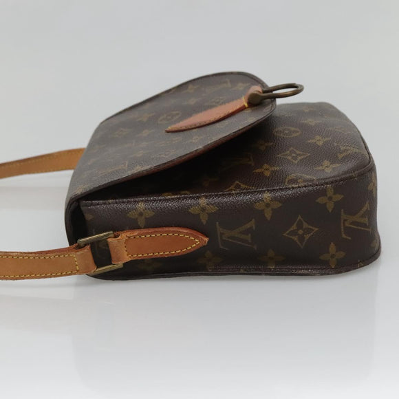 LOUIS VUITTON Monogram Saint Cloud GM Shoulder Bag M51242 LV Auth 131893