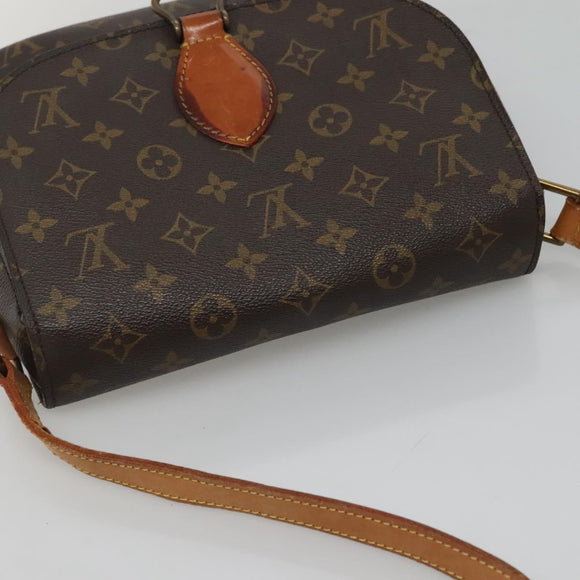 LOUIS VUITTON Monogram Saint Cloud GM Shoulder Bag M51242 LV Auth 131893