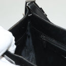 GUCCI Shoulder Bag Wool Black Silver 001 3193 Auth 131899-18