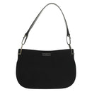 GUCCI Shoulder Bag Wool Black Silver 001 3193 Auth 131899-2