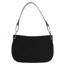 GUCCI Shoulder Bag Wool Black Silver 001 3193 Auth 131899-3