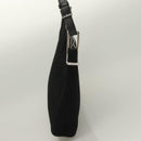 GUCCI Shoulder Bag Wool Black Silver 001 3193 Auth 131899-5