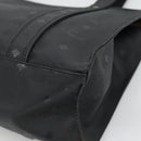 MCM Logogram Vicetos Tote Bag PVC Black Gold Auth 131900-12