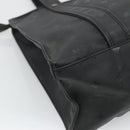 MCM Logogram Vicetos Tote Bag PVC Black Gold Auth 131900-13