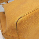 LOUIS VUITTON Epi Petit Noe Shoulder Bag Yellow M44109 LV Auth 131902-14