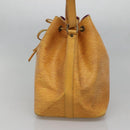 LOUIS VUITTON Epi Petit Noe Shoulder Bag Yellow M44109 LV Auth 131902-4