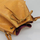 LOUIS VUITTON Epi Petit Noe Shoulder Bag Yellow M44109 LV Auth 131902-6