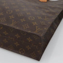 LOUIS VUITTON Monogram Sac Plat Hand Bag M51140 LV Auth 131903-9