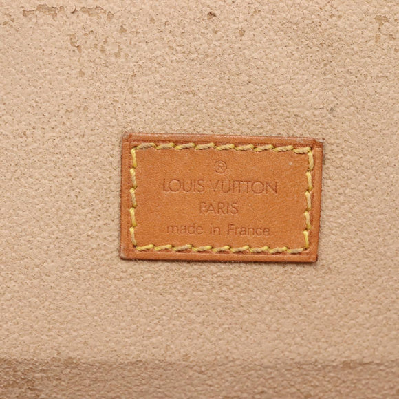 LOUIS VUITTON Monogram Sac Plat Hand Bag M51140 LV Auth 131903