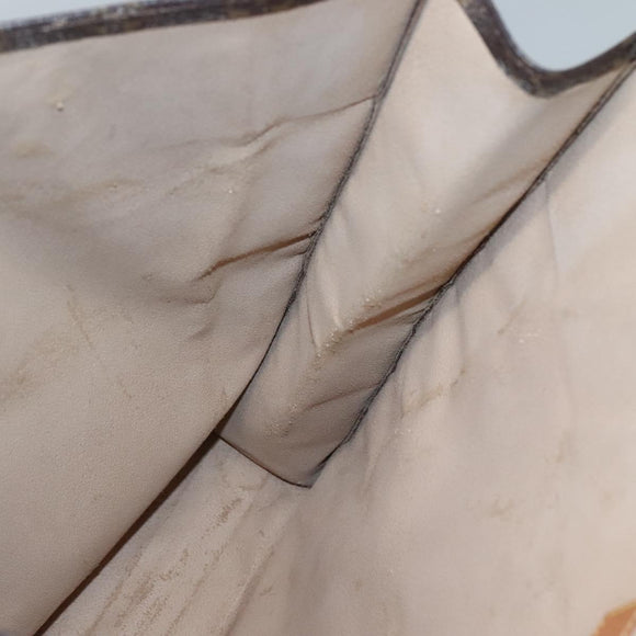 LOUIS VUITTON Monogram Sac Plat Hand Bag M51140 LV Auth 131903