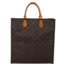 LOUIS VUITTON Monogram Sac Plat Hand Bag M51140 LV Auth 131903-2