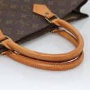 LOUIS VUITTON Monogram Sac Plat Hand Bag M51140 LV Auth 131903-7