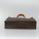 LOUIS VUITTON Monogram Sac Plat Hand Bag M51140 LV Auth 131903-5