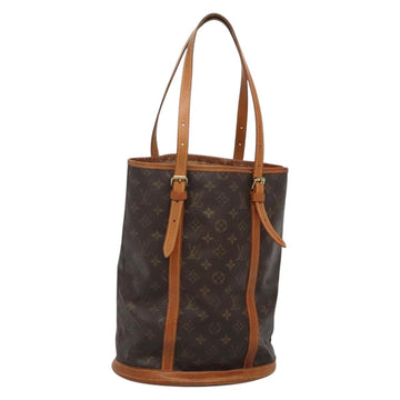 LOUIS VUITTON Monogram Bucket GM Shoulder Bag M42236 LV Auth 131917