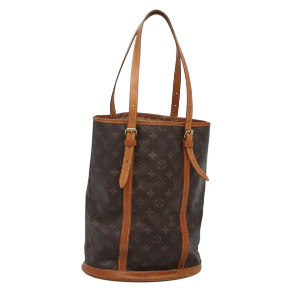 LOUIS VUITTON Monogram Bucket GM Shoulder Bag M42236 LV Auth 131917