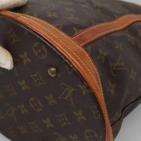 LOUIS VUITTON Monogram Bucket GM Shoulder Bag M42236 LV Auth 131917